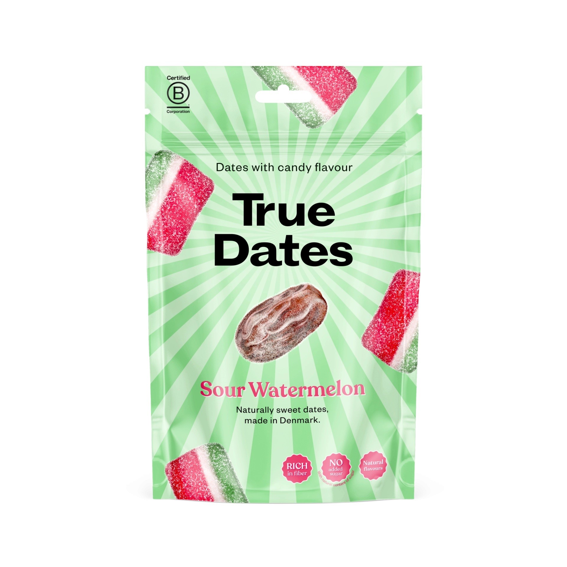 True Dates Sour Watermelon-Χουρμάδες με Γεύση Καρπούζι 100γρ